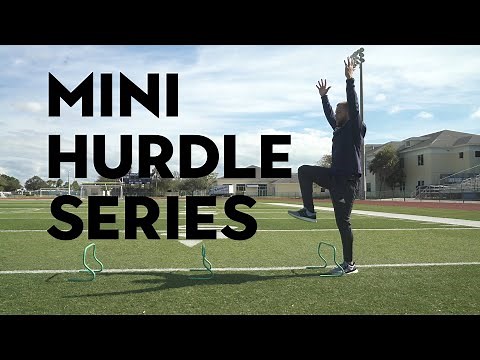 Mini Hurdles with John Garrish (Mechanics of Maximum Velocity Sprinting)