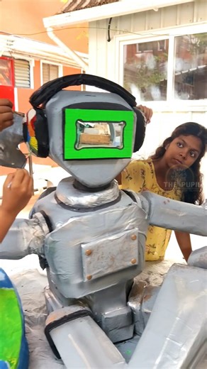 🤖 An Era of Exploration – Grade 9 Installation Project at VR Mall 🌍✨ Our innovative Grade 9 students showcased a thought-provoking installation titled “An Era of Exploration” at VR Mall. This creative sculpture highlights the growing role of Artificial Intelligence and robotics in space exploration. Through powerful symbolism, students represented how AI-powered machines can help humanity explore distant planets, overcome human limitations, and expand scientific discovery beyond Earth. The art