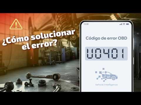 U0401 - Fallo de comunicación entre módulos automotrices