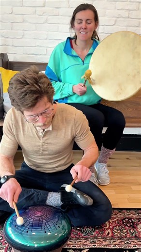 Two rhythms. One heartbeat. 🥁✨