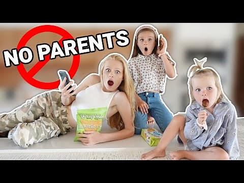 HOME ALONE WITHOUT OUR PARENTS *no rules* | Family Fizz