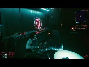 Johnny Silverhand Plays At The Secret Developer Room - Cyberpunk 2077.