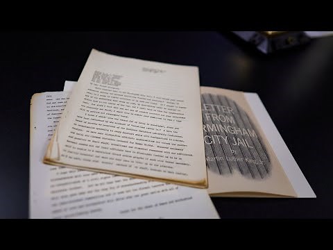 Martin Luther King, Jr.'s Letter From Birmingham Jail: Original Copy at Samford University