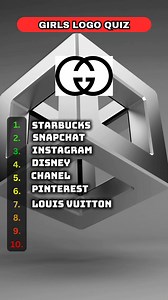 Only Girls Can Name These Brands Logo... #QuizChallenge #QuizTime #triviachallenge #trivia #quiz #generalknowledge #usa | Quiz Creator