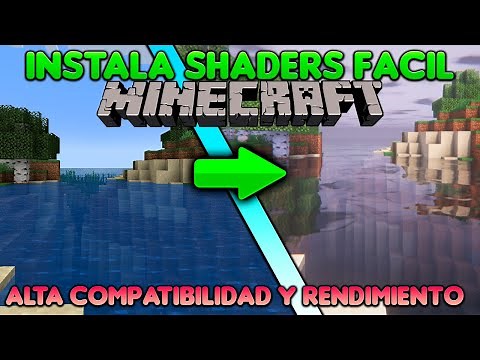 Como instalar shaders en minecraft facil