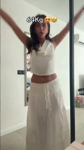 From 96kg to 64kg - Watch Her Incredible Transformation! 💃🎉 #plussize #beforeandafter #weightloss