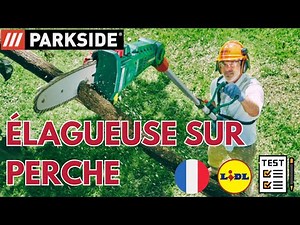 ÉLAGUEUSE SUR PERCHE SANS FIL Parkside PAHE 20-li C3 A1 FRANCE FRANÇAIS LIDL