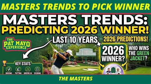 Using Masters Trends and Data to Pick the 2026 Masters Winner | 2026 Fantasy Golf Picks