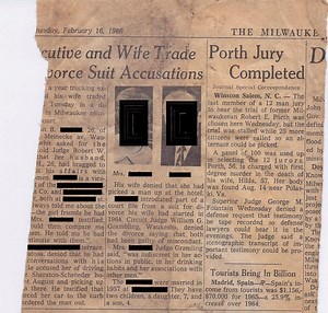 A Scrap of History Blows in on the March Wind