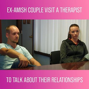 16K views · 256 reactions | Ex-Amish Rebecca and her partner Abe visit a therapist to discuss everything from their marriage, their relationship with friends and community, to Rebecca’s anxiety. Watch more Return To Amish on discovery+: https://bit.ly/3RX2CwD | Love Reality | Facebook