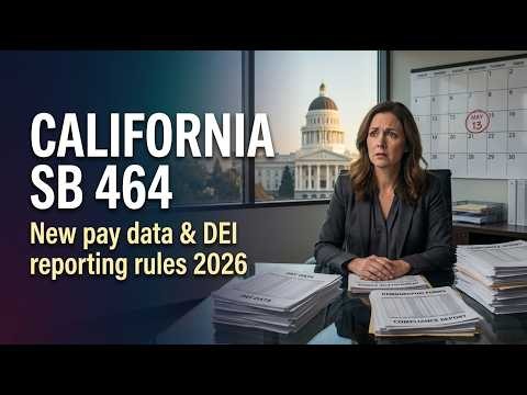 California SB 464: New Pay Data & DEI Reporting Rules for 2026