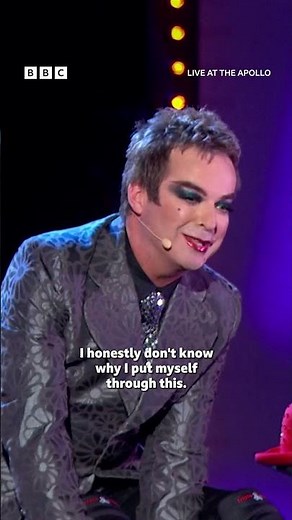 #JulianClary is reaching new heights... #LiveAtTheApollo