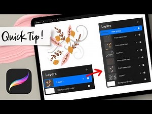 Quick Tip: Convert Flattened Artwork into Layers in Procreate
