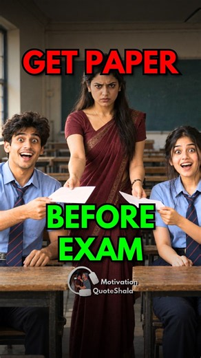 1 TRICK 🤯 Teacher Will Give You Exam Paper! #studytips #exam