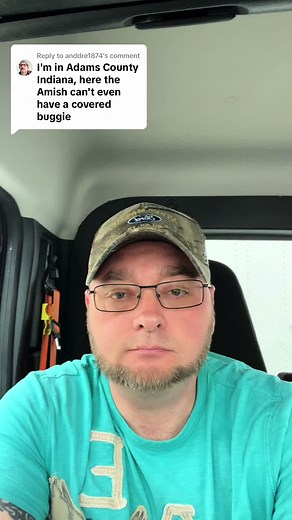 Amish Buggy Covering Restrictions in Adams County, Indiana