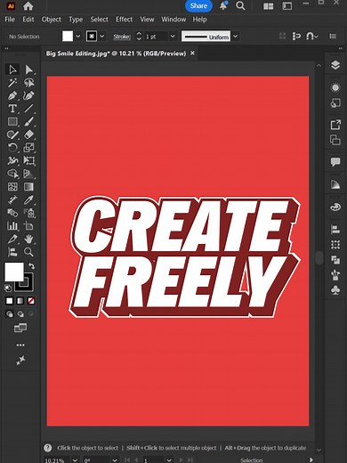 Create Block 3D Editable Text Effects in Adobe Illustrator