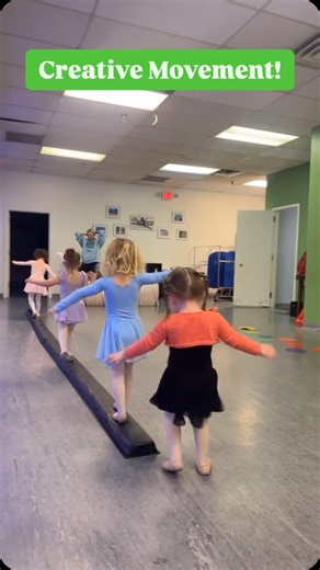 Libra Dance Studio on Instagram: "Look at our little Creative Movement Dancers working on balance, coordination, taking turns and more! At Libra you will watch your child grow their confidence, friendships, passion for dance and more! Register today for both SUMMER & FALL at https://dancestudio-pro.com/online/libradancestudio See you on the dance floor! 並"