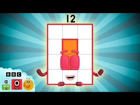 Meditation with Numberblock 12 | Learn to Count for Kids