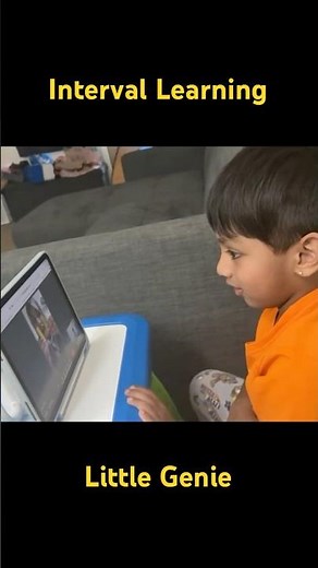 Interval Learning Little Genie Online