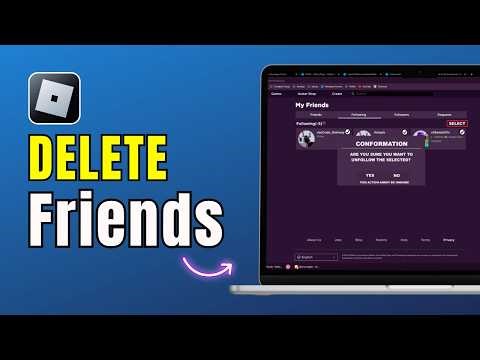 How To Unfriend People on Roblox Fast (Quick Guide 2026) | Remove Friends Instantly
