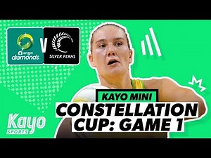 Constellation Cup New Zealand v Australia Game 1 2022 | Highlights | Kayo Sports