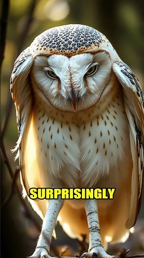 Owls have long legs under their feathers