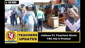 Recruit Us Now! Jobless Teachers in Uproar Outside TSC Offices | Teachers Updates