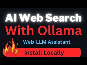 Local AI Web Search with Ollama - Web-LLM Assistant