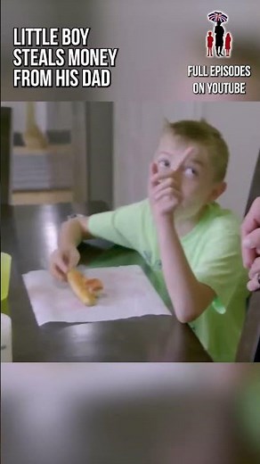 Little boy steals money from his dad 😳 #jofrost #supernanny #family