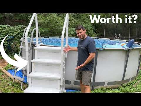 DIY Pool Ladder Installation That Actually Stays Put