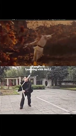 KungFu 11.Learning with Jet Li 🥋 #martialartslife #wushufight