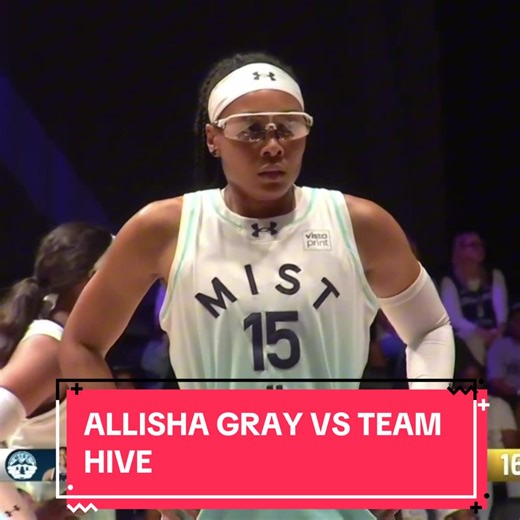 Allisha Gray vs Team Hive • 21 points • 9 rebounds • 3 assists • 2 steals • 7/15 FG #basketball #basketballhighlights #unrivaled #allishagray #mistbc