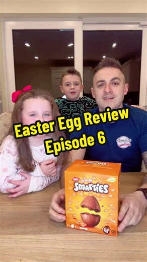 Smarties Orange Chocolate Easter Egg Review