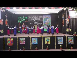 Annual Function 2024 NAVCHETNA Social Media Addiction Performance by the students of Grade-4