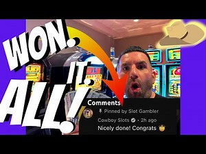 🤠CHAMPION! @CowboySlots JACKPOT Method! 🎰 Playing Low-Budget 😱 WATCH ALL! #chumashcasino