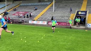 The lads are out on the pitch 💪🔵 Watch Wexford v Dublin live on GAAGO ➡️ https://www.gaago.ie/fixture/PL5-21-H-W6D | Dublin GAA