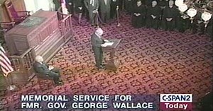 Former Governor Wallace Funeral