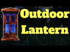 Turn 3 feet of 1x10 into an Outdoor Lantern!
