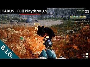 Icarus Full Playthrough - Day 23 - Farming Legendary Biomass - Quarrite Boss Preparations