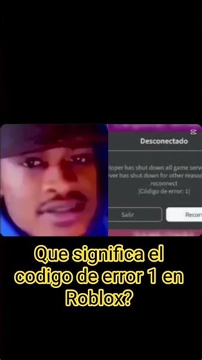 una ves en mi vida me salió ese código de error