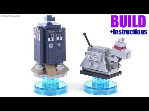 Build with me: LEGO Dimensions Doctor Who Tardis & K-9