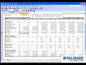How to Run a Simulation in @RISK