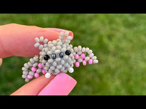 Beaded Bat Mini Amigurumi Tutorial | Step-by-Step Guide 🦇