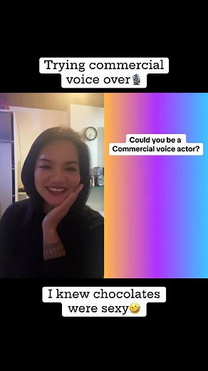 Commercial voice over challenge😆🎙️#voiceover #publicspeaking #tiktokviral #VoiceChallenge | Khristine E. Molitas