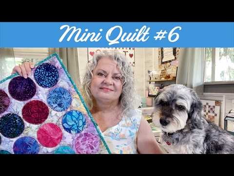 Appliqued Circles | LEARN 2 Applique Methods