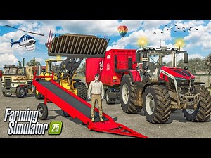 Silage Filling with BELT SYSTEM In Fs25 | Farming Simulator 25 |
