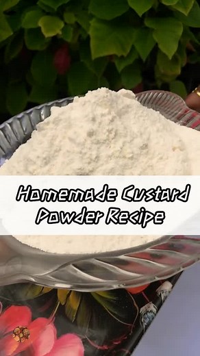 Easy Homemade Custard Powder Recipe