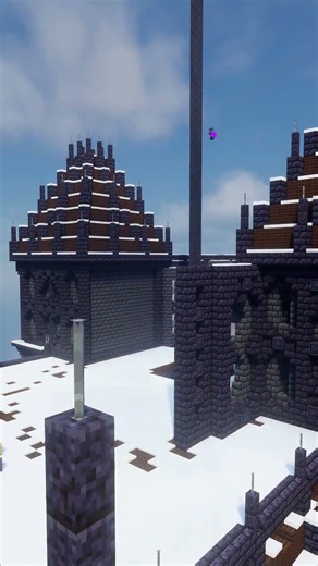 Dark Tower Part One #minecraft #timelapse #minecraftbuilding #shorts #gothic #architecture #gaming