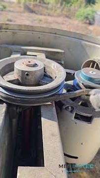 Cambio de banda de motor extractor #fix #motor #work #mantenimientoindustrial #extractor #top #fypシ