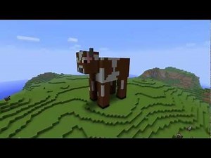 Minecraft - Huge Cow explodes